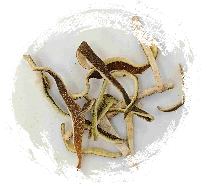 Kulit tangerine hijau (qīng pí)